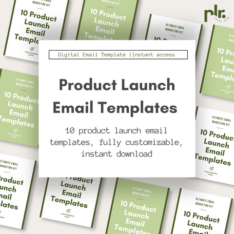 Pre-Written Product Launch Email Marketing Templates