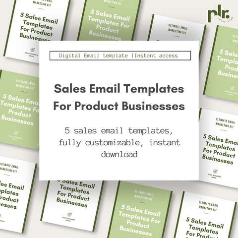 Pre-Written Sales Email Marketing Templates